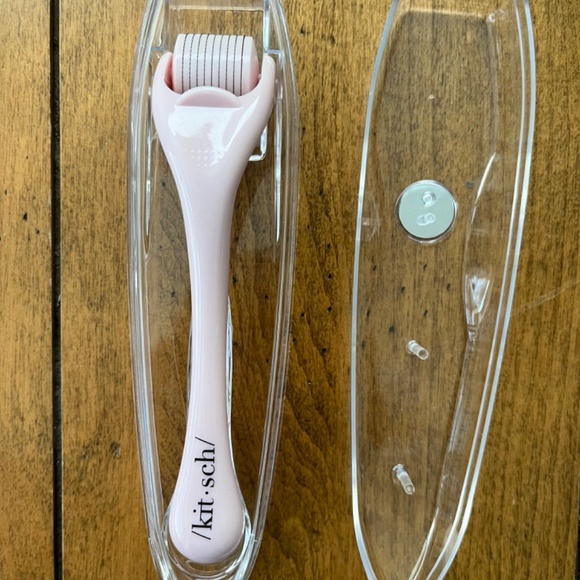Kitsch Derma Roller and Double Sided Hair Brush Cleaner - Picture 2 of 5
